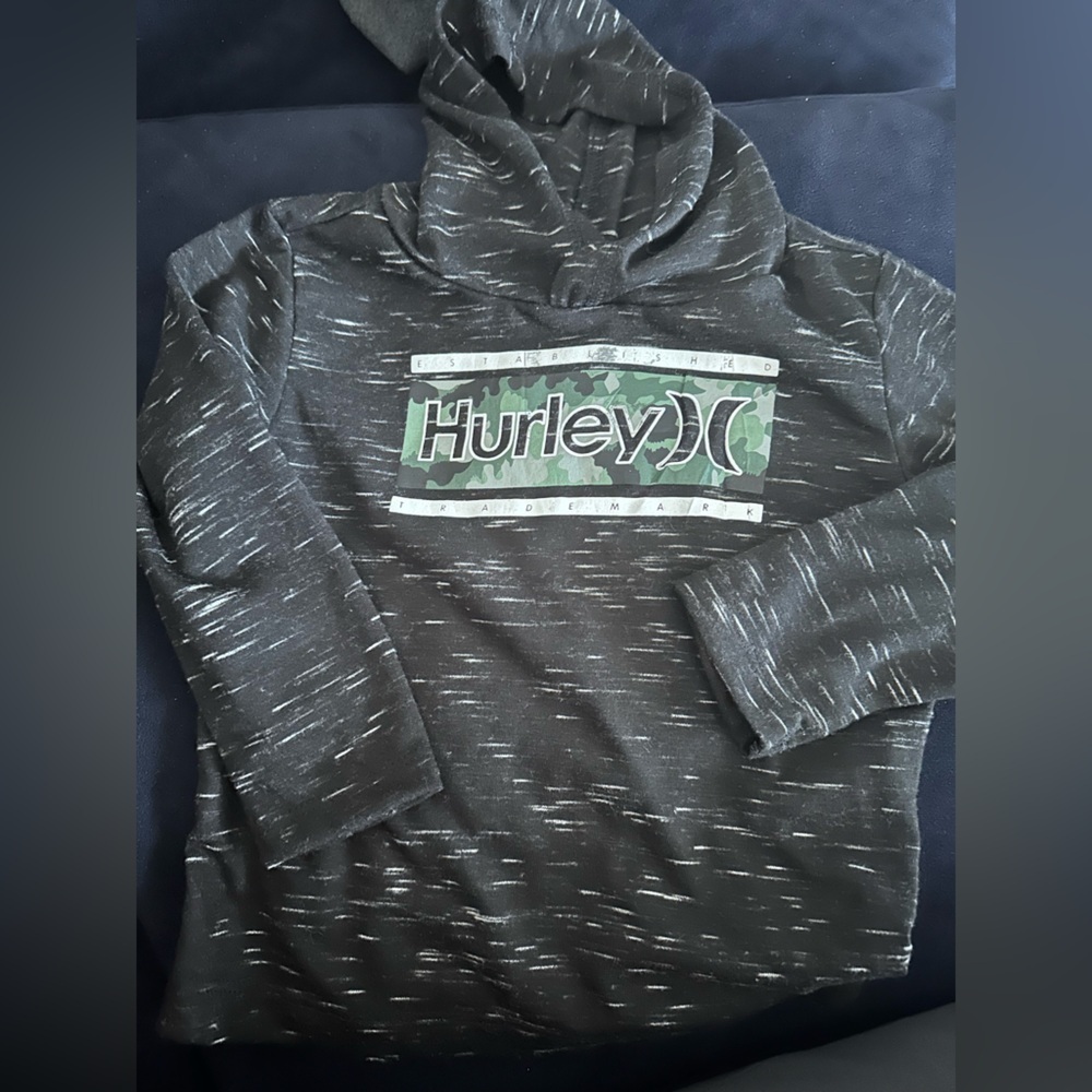 Hurley boys hoodie long sleeve size 18 month old